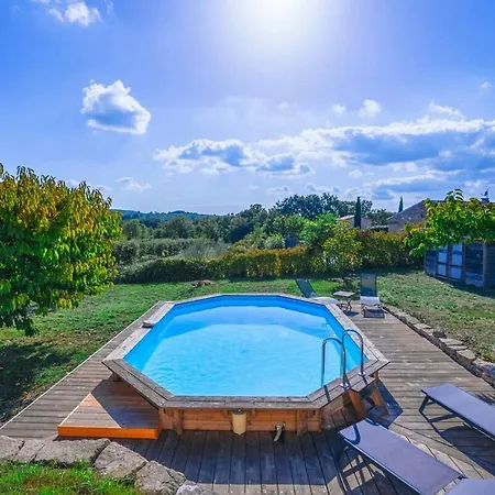 Le Nid Des Grands Ducs, Avec Piscine Privee Villa Issirac