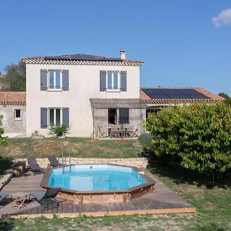 Le Nid Des Grands Ducs, Avec Piscine Privee Issirac