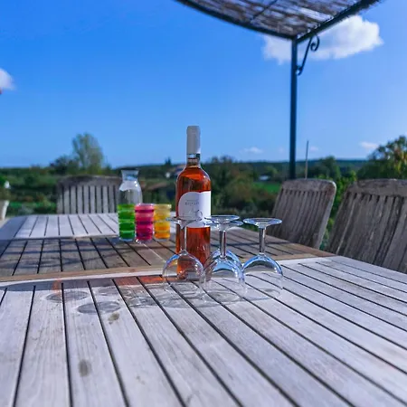 Le Nid Des Grands Ducs, Avec Piscine Privee Issirac